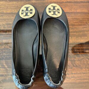 Tory Burch Black Ballet Flats - Size 7.5M